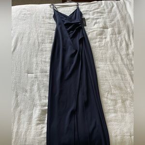 Lulu’s Navy Blue Maxi Dress